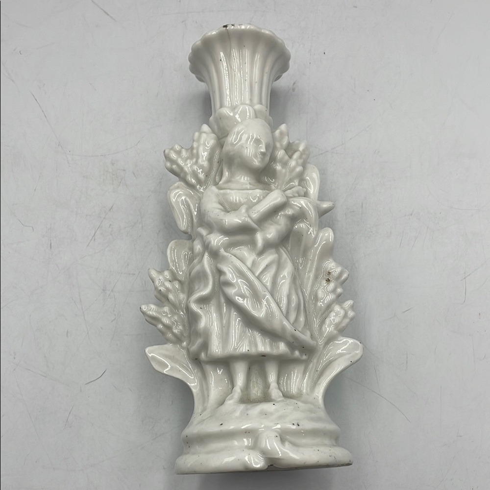 Porcelain Candlestick holder single